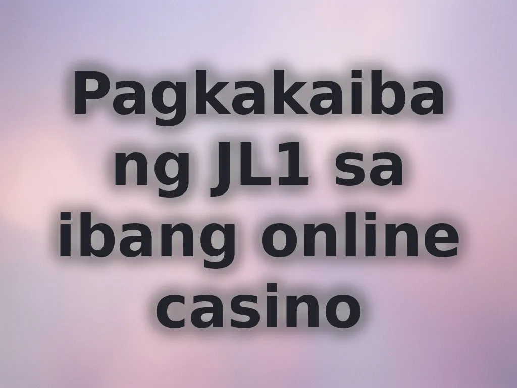 Pagkukumpara ng mga online casino platforms.
